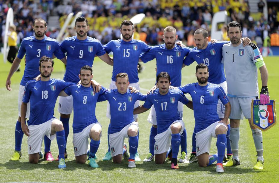 Antonio Conte cambia solo una pedina rispetto al debutto per la gara contro la Svezia: sulla sinistra parte titolare Florenzi, in panchina Darmian.